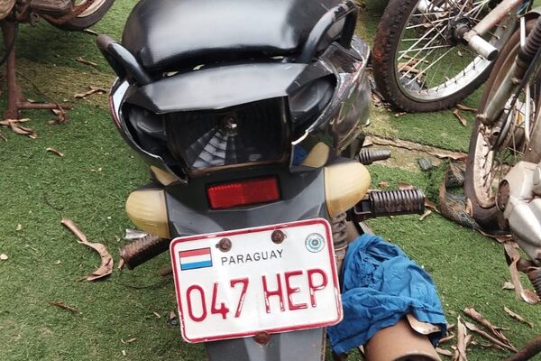 Encuentran motocicleta en CDE