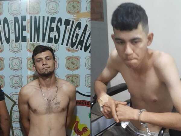 Asaltantes fueron detenidos por la Policía. Uno de ellos fue herido con arma blanca por su víctima tras un forcejeo - Oasis FM 94.3