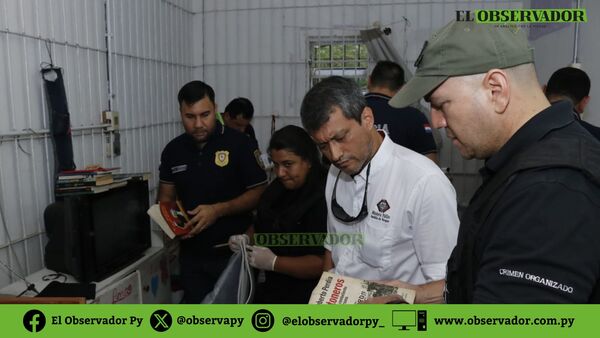 Buscan indicios de secuestro de Oscar Denis en celda de Carmen Villalba