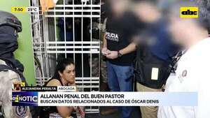 Video: allanan celda de Carmen Villalba en el Buen Pastor - ABC Noticias - ABC Color