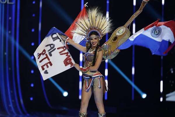 Miss Universo 2023: este el traje alegórico que lució Elicena Andrada - Gente - ABC Color