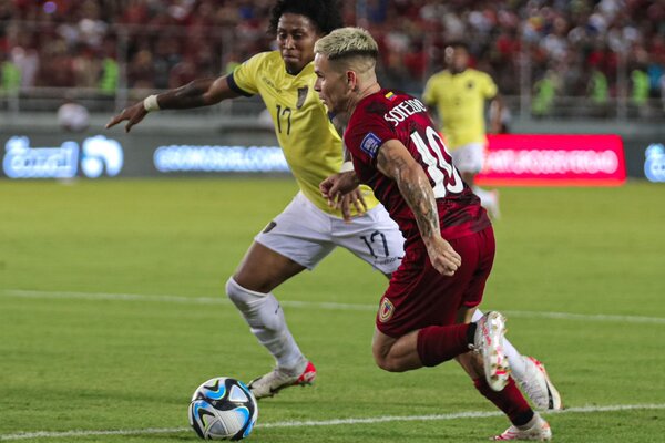 Venezuela se mantiene en zona Mundial tras empatar con Ecuador - .::Agencia IP::.
