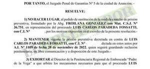 Presunto sicario seguirá con prisión preventiva 