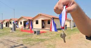 La Nación / MUHV llega a las 6.750 viviendas en los primeros 100 días de gobierno