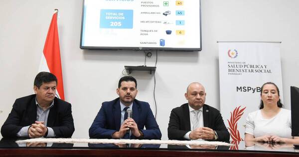 La Nación / Caacupé 2023: autoridades sanitarias anuncian estrategia de trabajo
