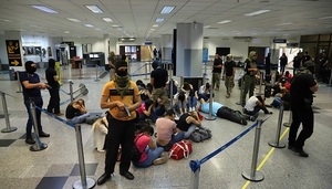 ¡No es una película! Realizaron un simulacro en el aeropuerto Silvio Pettirossi