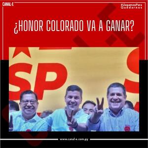 Encuentas apuntas a que Honor Colorado ganará este 18 de diciembre
