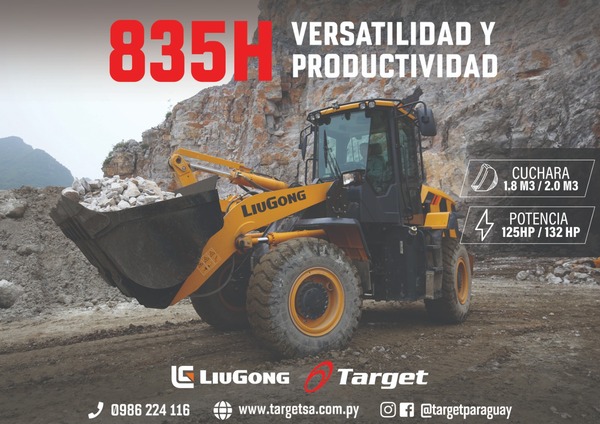 Pala cargadoras LiuGong en la construcción moderna