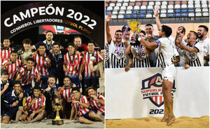Versus / Libertad y Presidente Hayes ya conocen a sus rivales en la Libertadores de Fútbol Playa