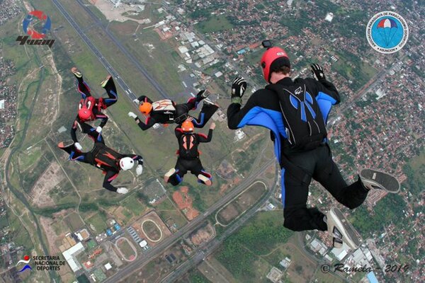 Paraguay sede del VI Campeonato Latinoamericano de Paracaidismo
