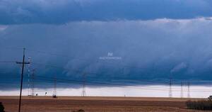 La Nación / Aviso meteorológico: anuncian vientos con más 120 km/h por ingreso de sistema de tormentas