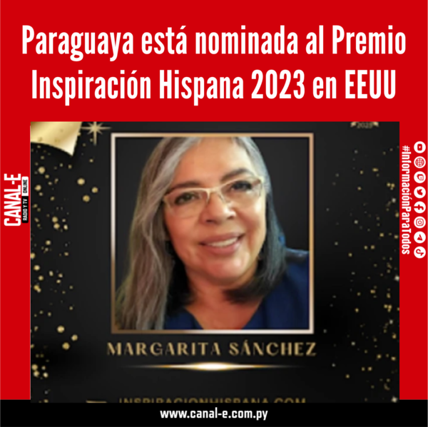 Paraguaya está nominada al Premio Inspiración Hispana 2023 en EEUU