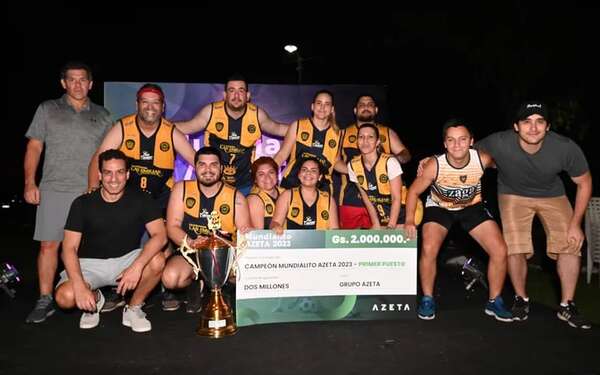 Dominio de los equipos de Núcleo en el mundialito AZETA - Polideportivo - ABC Color