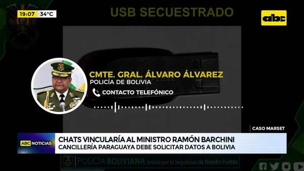 Caso Marcet: chats vincularía al ministro Ángel Barchini - ABC Noticias - ABC Color