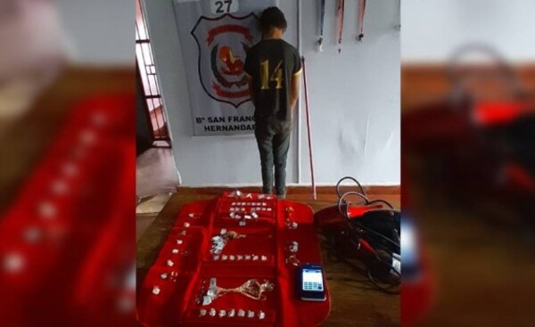 Capturan a un niño por intentar hurtar en una peluquería