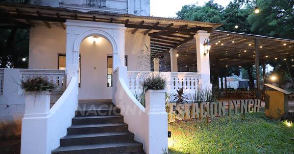 La Nación / Estación Lynch Restó-Bar: una casona con historia y variada carta, en Luque