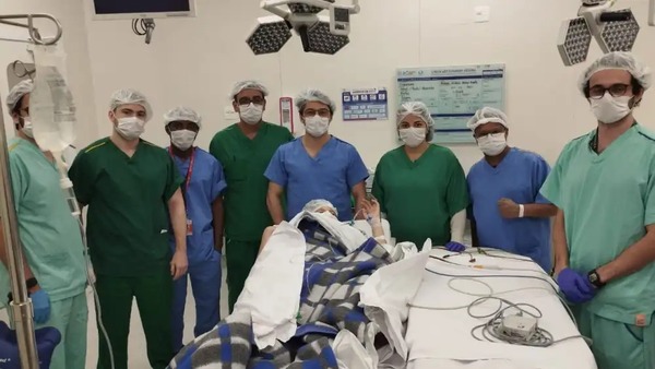 Víctima de bala perdida fue sometida a una extracción exitosa