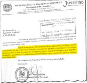 TRP: esperan el dinero para becas - Política - ABC Color