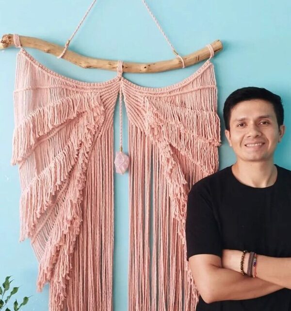Macramé: El arte entre los nudos