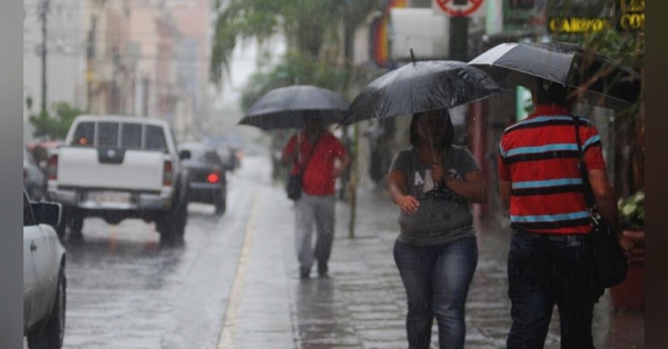  Pronostican tormentas en 15 departamentos del país desde este sábado