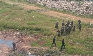 Hallan restos humanos que podría ser del militar desaparecido tras ser arrastrado por raudal