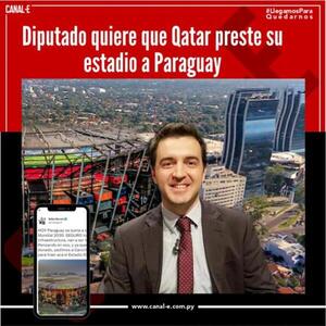 Diputado  quiere que el Estadio 974 de Qatar se use en Paraguay