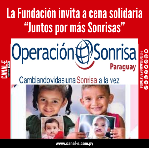 La Fundación invita a cena solidaria “Juntos por más Sonrisas”