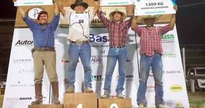 La Nación / Coronando a flamantes ganadores, culminó la competencia internacional del lazo