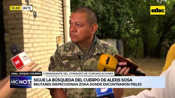 Video: sigue la búsqueda del cuerpo de Alexis Sosa - ABC Noticias - ABC Color