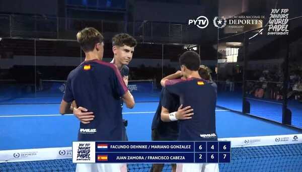 Dúo itapuense pierda final del open mundial U16 de padel - La Tribuna