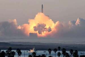 El cohete de SpaceX explota pero avanza en su objetivo de llegar a la Luna - Ciencia - ABC Color