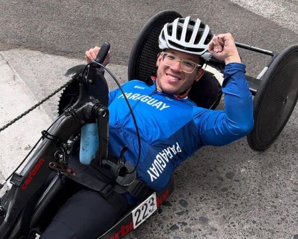 El para ciclista Iván Cáceres debuta en Parapanamericanos