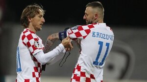 Modric acaricia el boleto a la Eurocopa