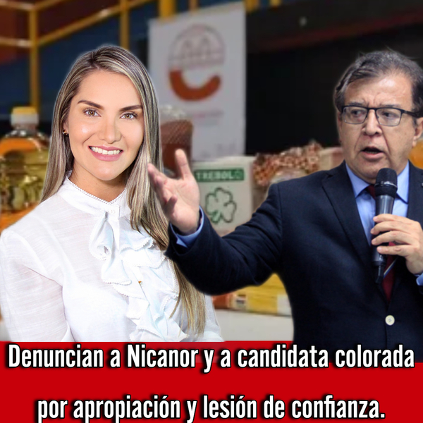 Caso «Aceite por un Voto»: Denuncian a Nicanor y a Johana Vega