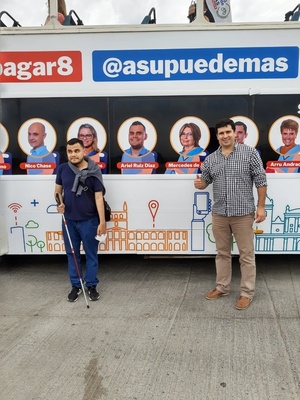“Quiero llevar la esperanza al país”, dice joven político