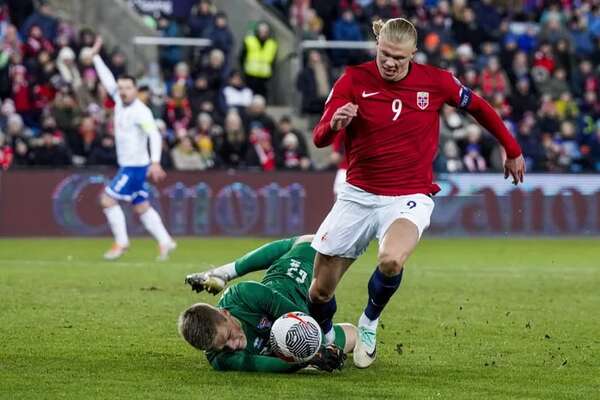 La Noruega de Haaland no jugará la Eurocopa 2024 - Fútbol Internacional - ABC Color