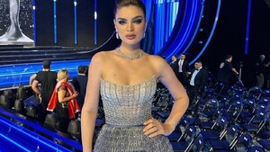 Nadia Ferreira deslumbra como jurado del Miss Universo 2023