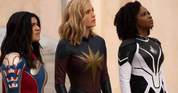 La Nación / “The Marvels”, protagónico femenino afronta el “cansancio de superhéroes”