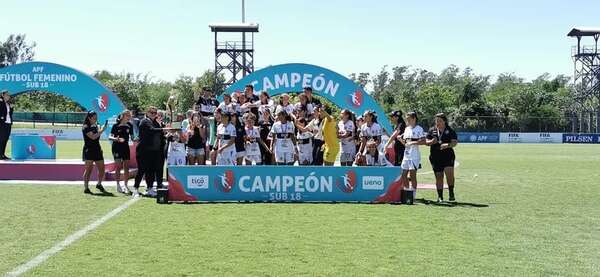 Franjeadas, campeonas en la Juvenil - Fútbol - ABC Color