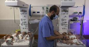 La Nación / Más de 30 bebés evacuados del hospital Al Shifa en Gaza