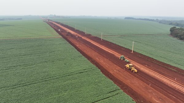 Arrancan obras para asfaltado Puerto Indio - Supercarretera Itaipu - .::Agencia IP::.