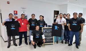 ITAIPU se suma a la campaña Noviembre Azul con iniciativas de concienciación