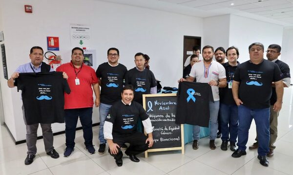 ITAIPU se suma a la campaña Noviembre Azul con iniciativas de concienciación
