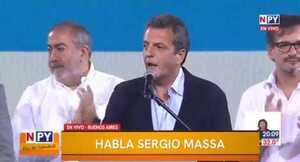 Sergio Massa reconoció la derrota - ADN Digital