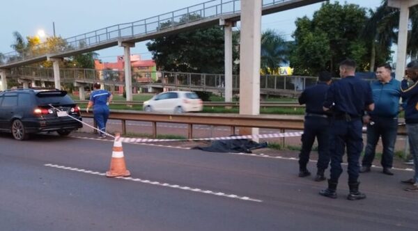 Roce de motocicletas acaba con un brasileño fallecido en Alto Paraná