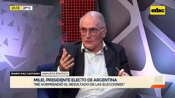 Video: Javier Milei, presidente electo de Argentina - En Detalles - ABC Color