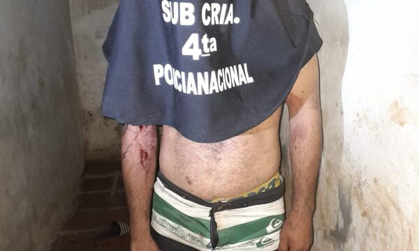Detienen a supuesto ladrón