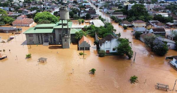 La Nación / Fuertes lluvias dejan 6 muertos en el sur de Brasil