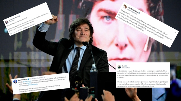Presidentes y líderes mundiales felicitaron a Milei por el triunfo electoral en Argentina - .::Agencia IP::.