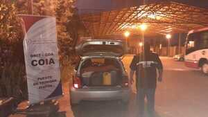 Incautan vehículo y carburantes sup. de contrabando en Coronel Bogado